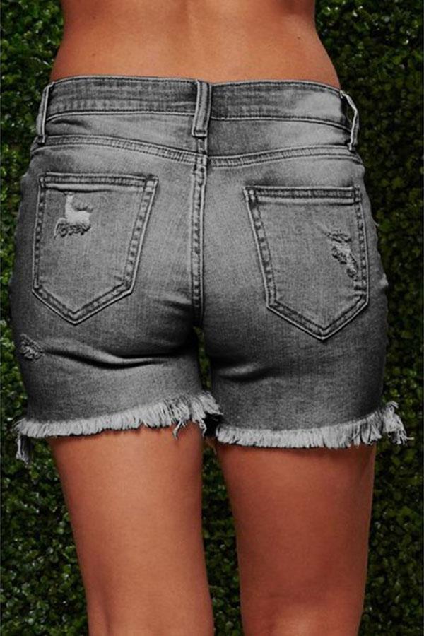 On-trend Ripped Sexy Denim Shorts