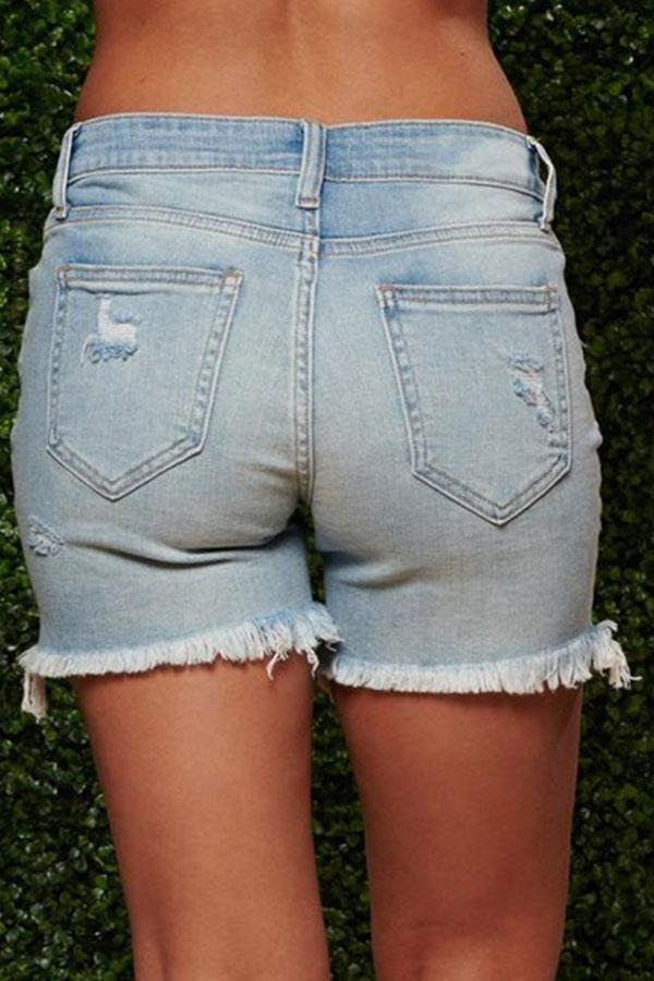 On-trend Ripped Sexy Denim Shorts