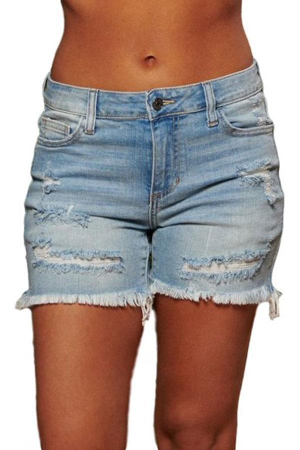 On-trend Ripped Sexy Denim Shorts