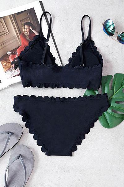 Dark Blue Bikini Set(3 colors)