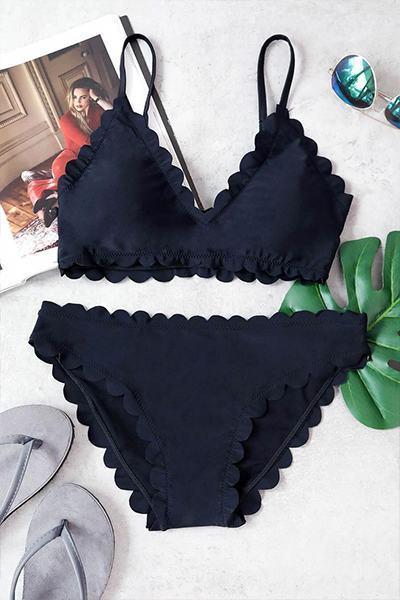 Dark Blue Bikini Set(3 colors)