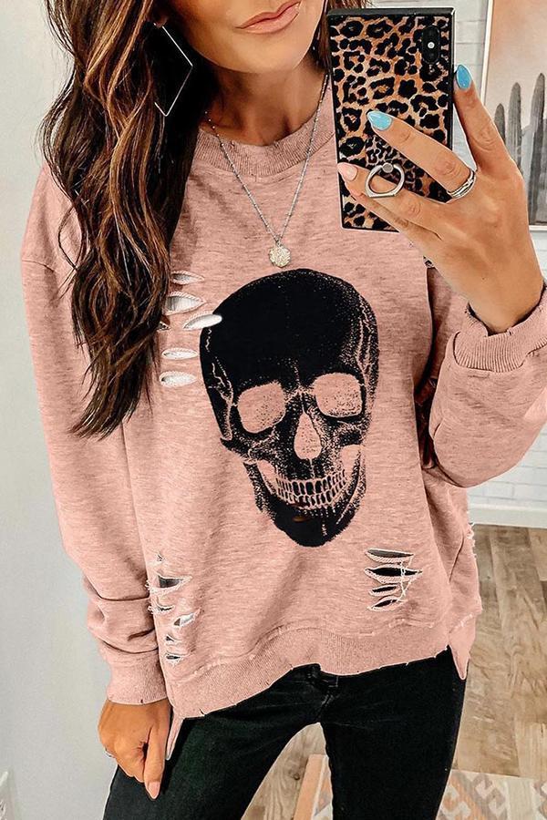 Long Sleeve Casual Sweatshirt