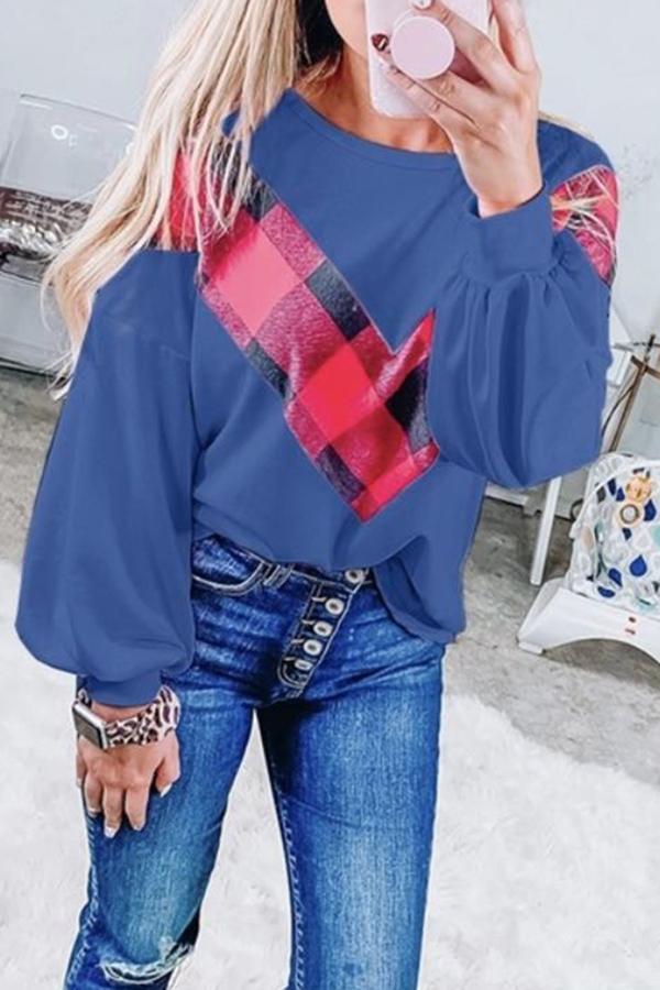 Loose Printed Long Sleeve T-shirt