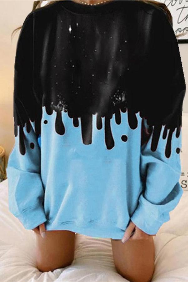 Long Sleeve Graphic Print Sweatshirt