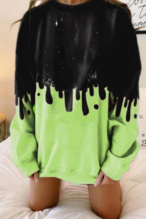 Long Sleeve Graphic Print Sweatshirt