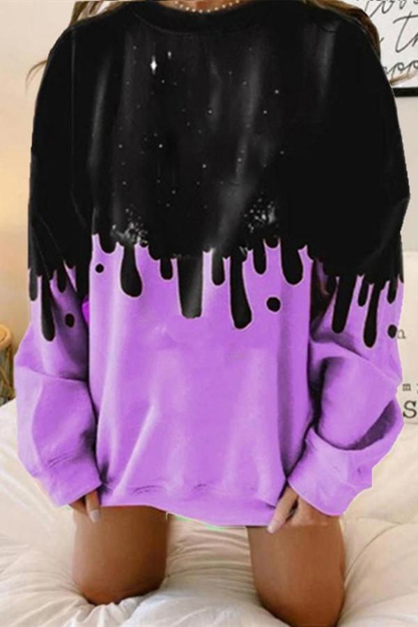 Long Sleeve Graphic Print Sweatshirt