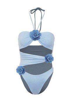 3D Flower Bikini and Cover-up