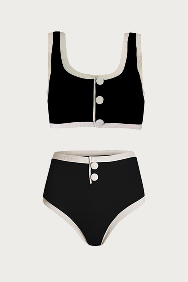 Color Block Grace Bikini