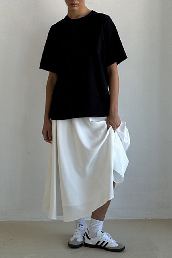 Sophisticated Satin Skirt