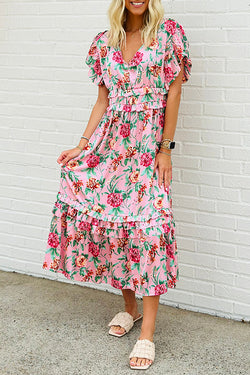 Out to Tea Midi Dress