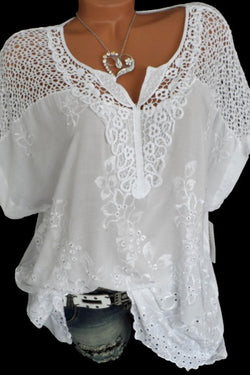 Loose Lace Top