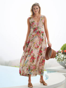 Ilse Linen Maxi Dress