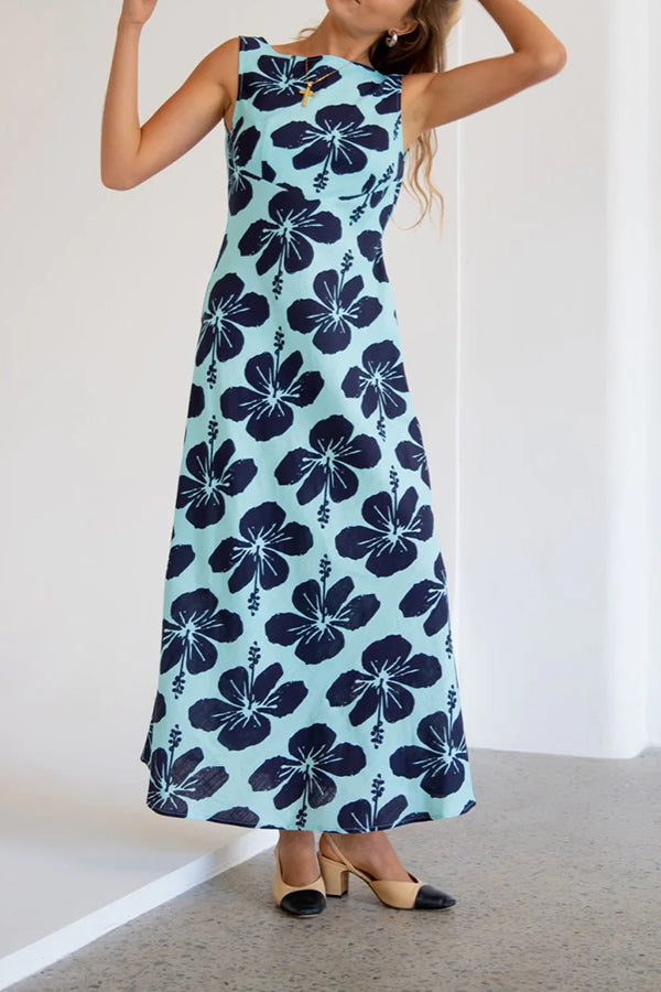 Art Of Bloom Bias Cut Maxi Dress