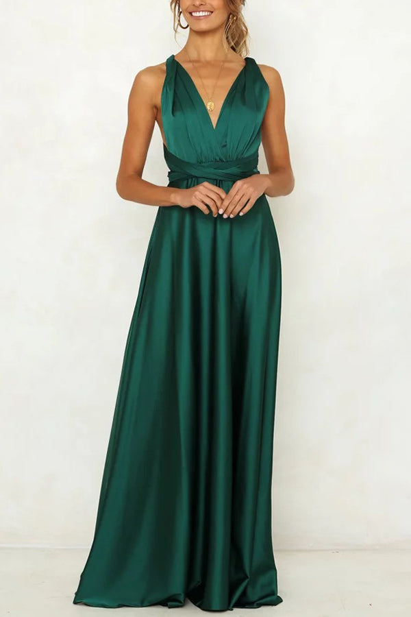 Simple and Elegant High Waist Dress