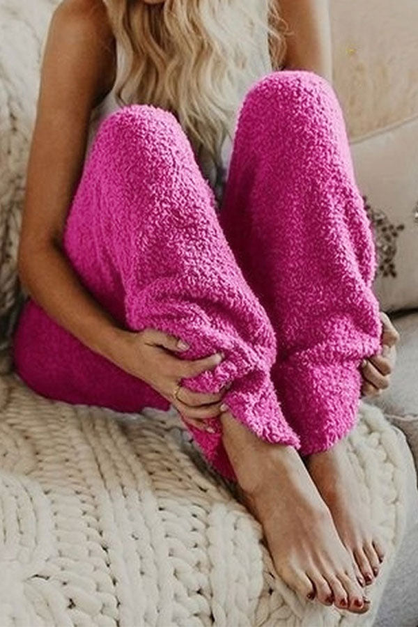 Comfortable Plush Trousers