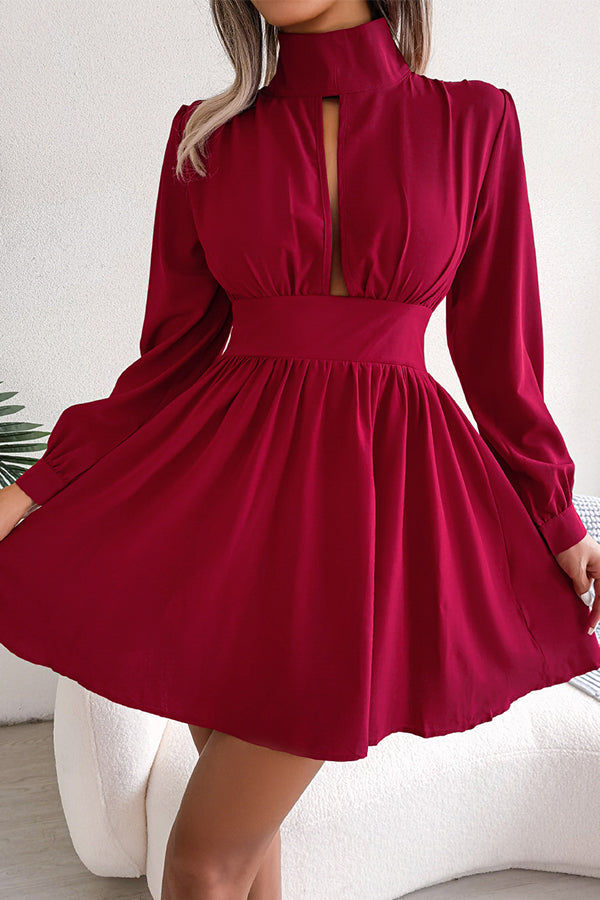 Sexy Cutout A-Line Dress