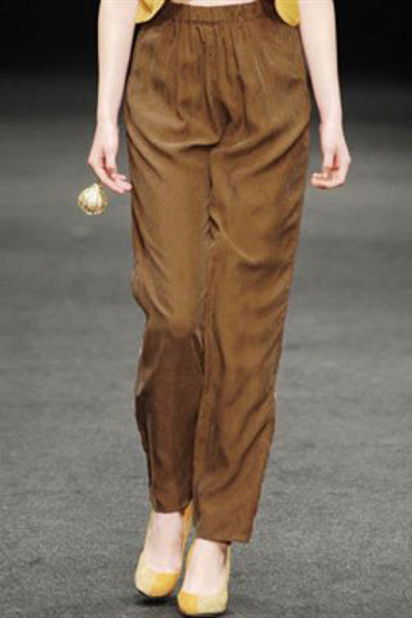 Silk Versatile Casual Harem Pants