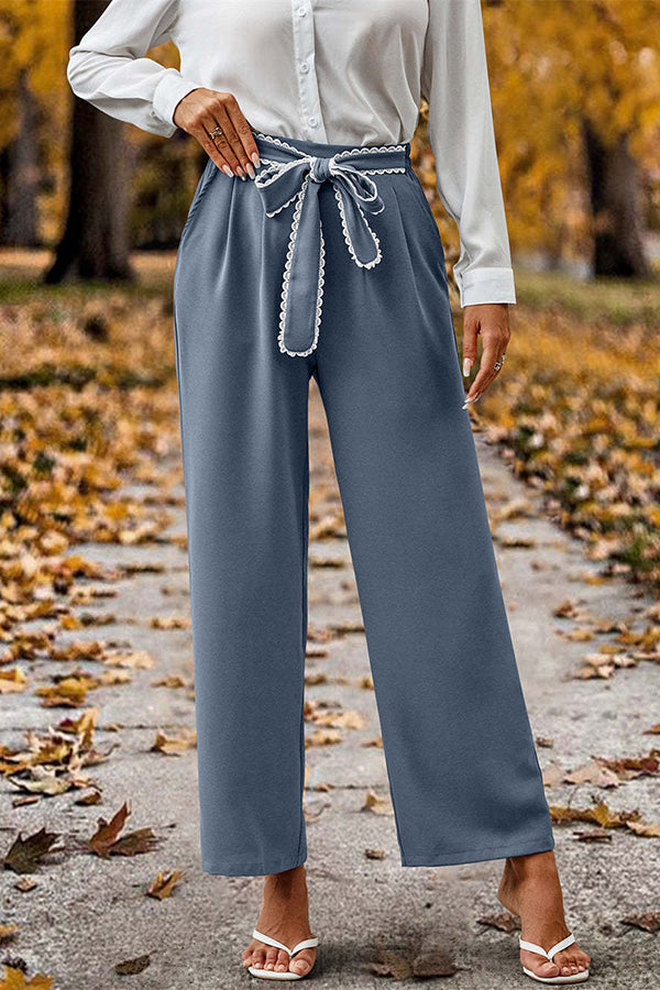 Must-Have Bow Belt Pants for Autumn