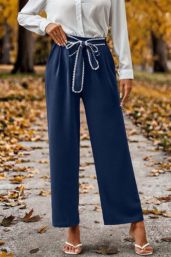 Must-Have Bow Belt Pants for Autumn