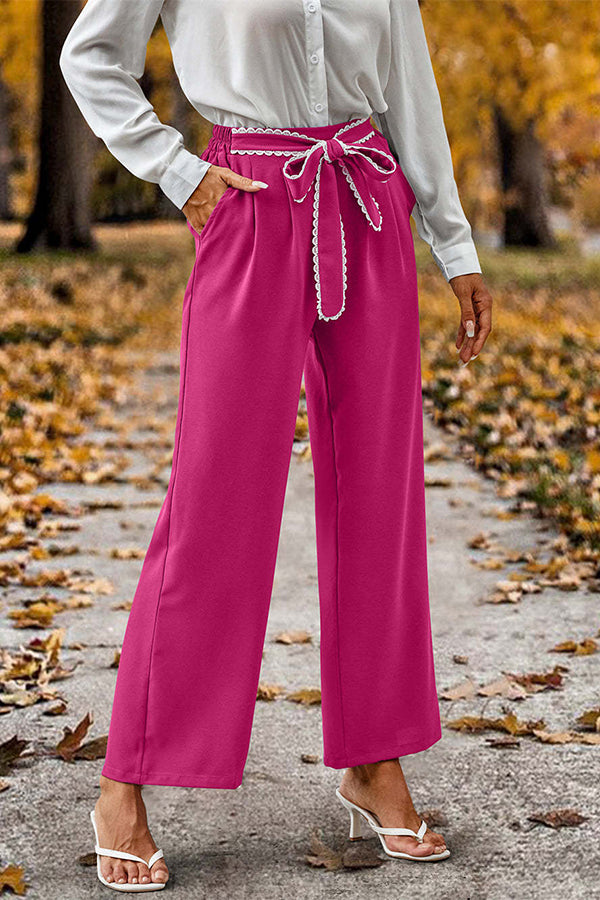 Must-Have Bow Belt Pants for Autumn