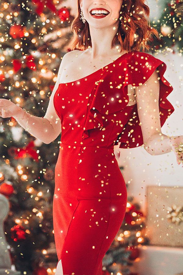 My Fave Christmas Party Red Dress