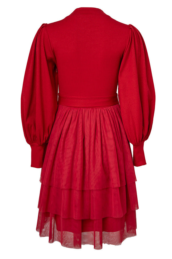 Short Cosette Dress in Red