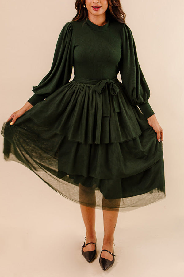 Cosette Dress in Green