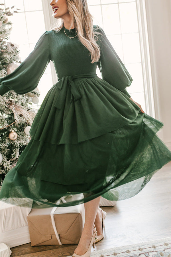 Cosette Dress in Green