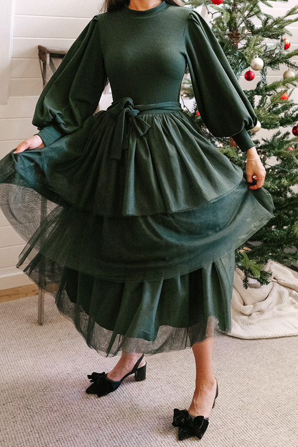 Cosette Dress in Green