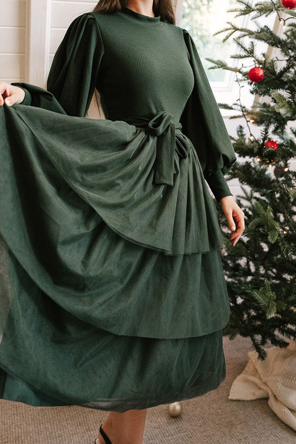 Cosette Dress in Green