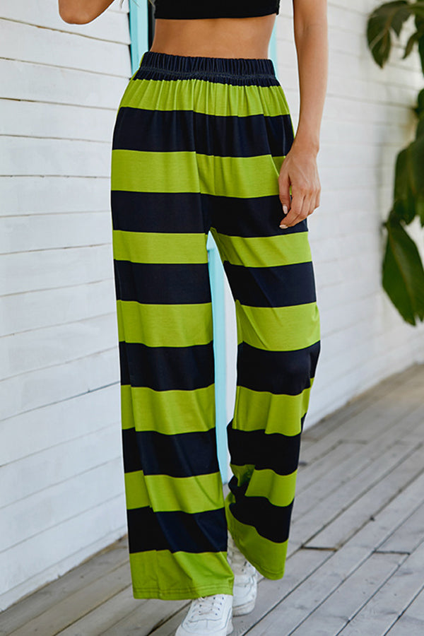 Christmas Grinch Striped Pants