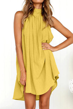 Sleeveless Casual Dress