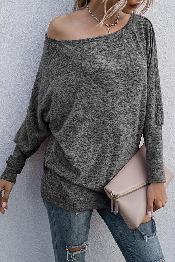 Long Sleeve Casual Blouse