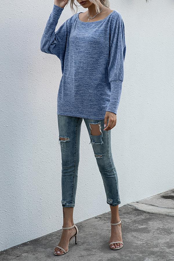 Long Sleeve Casual Blouse