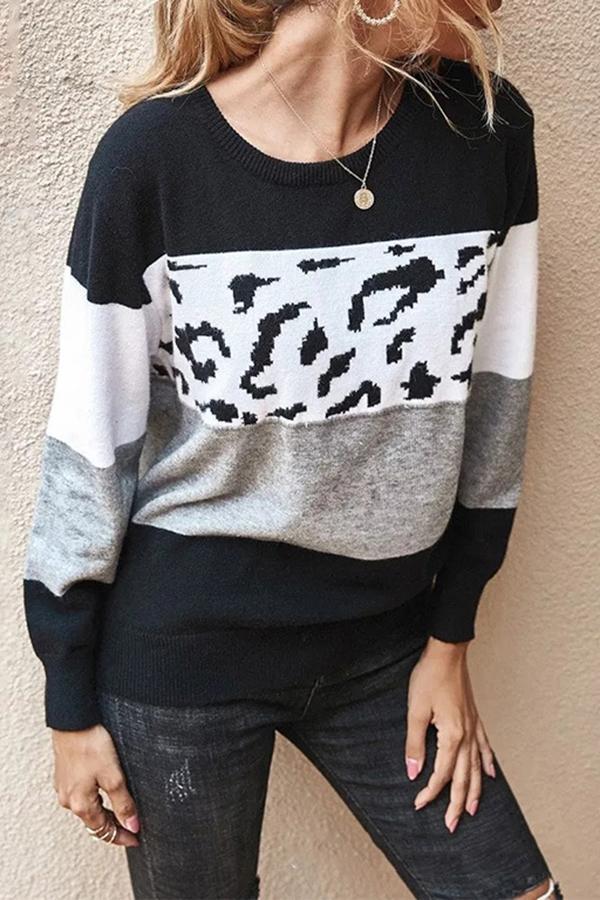 Long Sleeve Round Neck Sweater