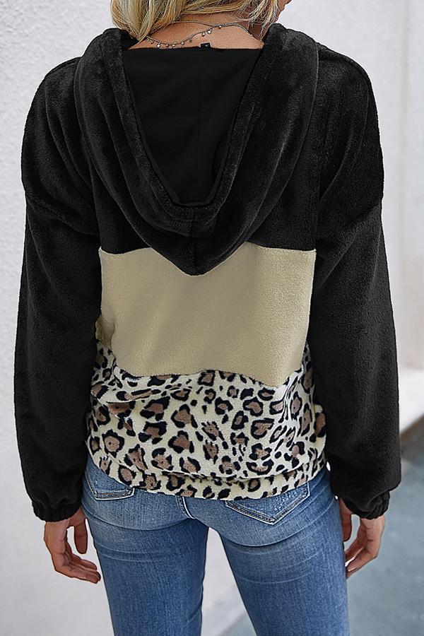 Boho Patchwork Hoodie Sweatshirt