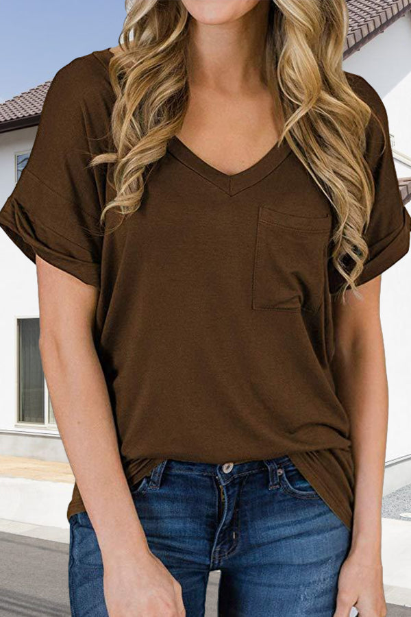 Urban Solid Color Casual Shirt