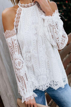 Lace Off-the-shoulder Top