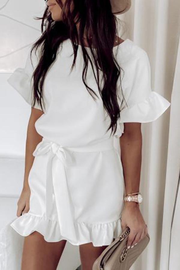 Casual Ruffle Dress