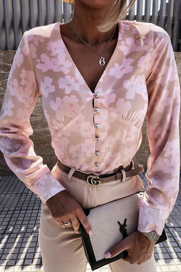 Sun Kissed Floral Printed Blouse