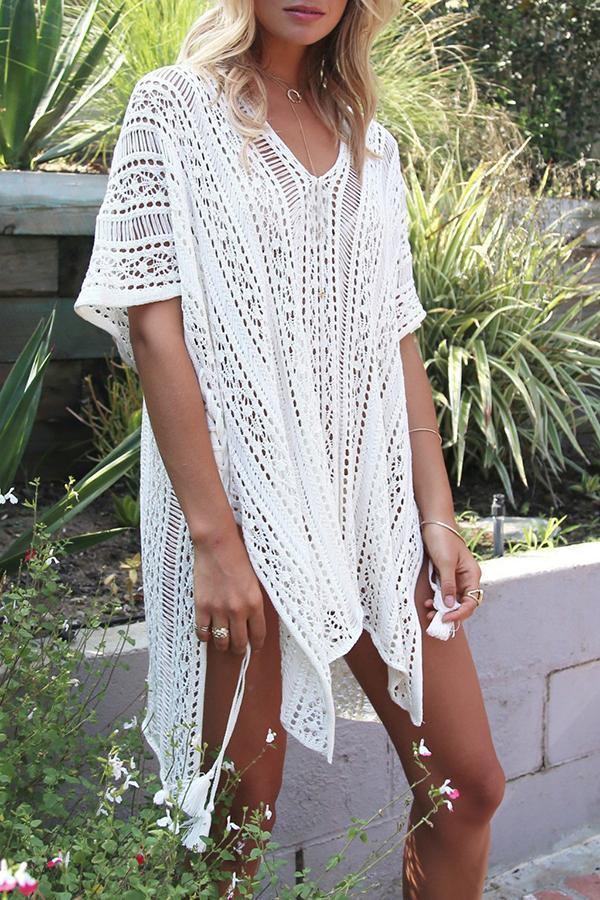 Bikini Beach Knitting Casual Sunscreen Cover-up