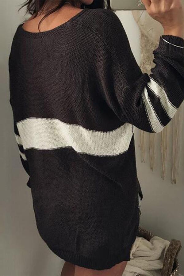 Casual All-match Loose Knit Sweater