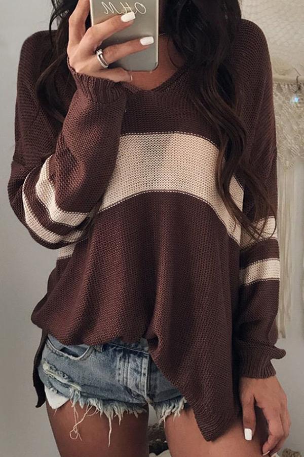 Casual All-match Loose Knit Sweater