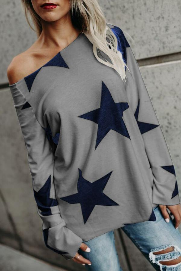 European And American Stars Cotton Top