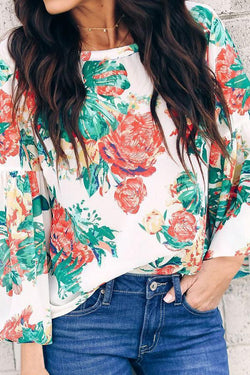 Fashion Printed Loose Casual Top