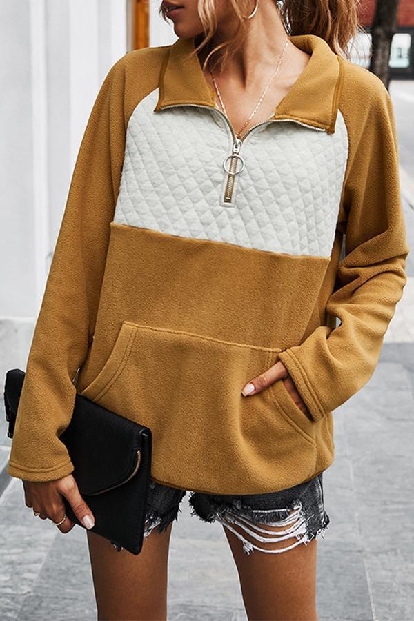 Casual Plain Baggy Sweatshirt