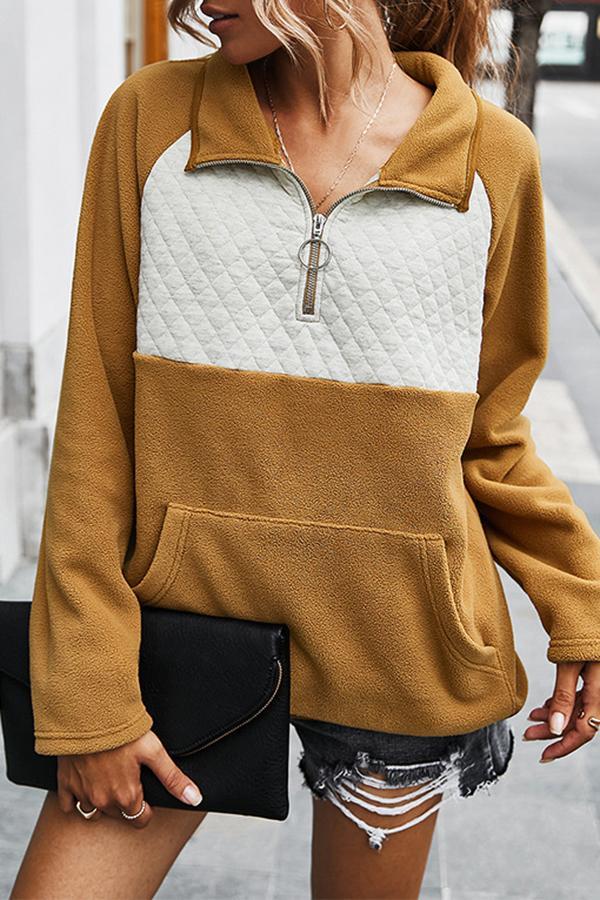 Casual Plain Baggy Sweatshirt