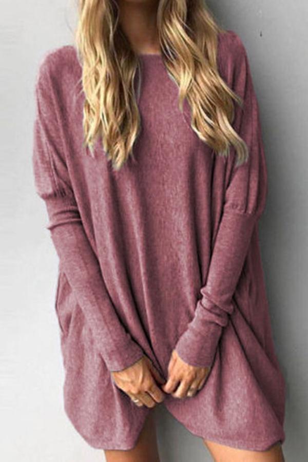 Classic Solid Color Long Sleeve Shirt